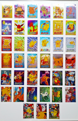 2 Lots Dragon Ball GT + 1 lot Pokemon - 111 Cards /Stickers Holo Vending Machine - Image 3