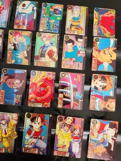 2 Lots Dragon Ball GT + 1 lot Pokemon - 111 Cards /Stickers Holo Vending Machine - Image 5