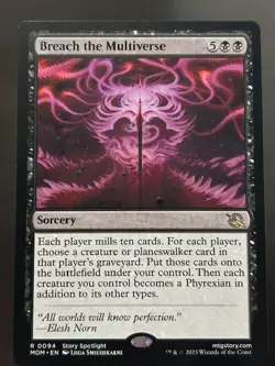 MOM BREACH THE MULTIVERSE 1x Rare Magic March of the Machine MTG NM - Image 1