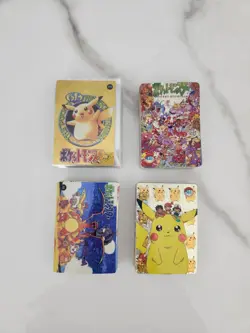 4 Lots Pokemon Prism - 147 Cards /Stickers Japan Holo Vending Machine - Image 1