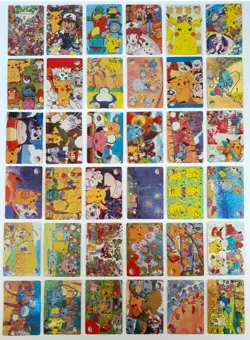 4 Lots Pokemon Prism - 147 Cards /Stickers Japan Holo Vending Machine - Image 3