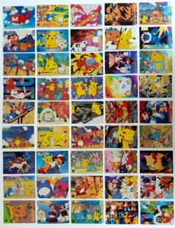 4 Lots Pokemon Prism - 147 Cards /Stickers Japan Holo Vending Machine - Image 4