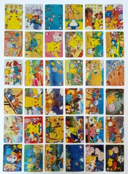 4 Lots Pokemon Prism - 147 Cards /Stickers Japan Holo Vending Machine - Image 5