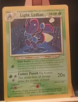 Pokemon Light Ledian Neo Destiny 24/105 Rare Never Played - Image 1
