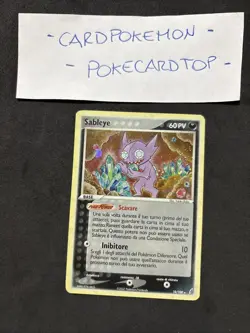 Pokemon Card Sableye 10/100- Ex Guardiani dei Cristalli -Ita-Holo-Nm! - Image 1