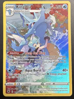 Pokemon Kingdra TG03/TG30 Ultra Rare Astral Radiance Trainer Gallery SWSH FA - Image 1