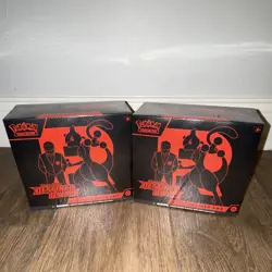 Pokemon Scarlet & Violet Destined Rivals Elite Booster Box ETB. Lot of 2 - Image 1