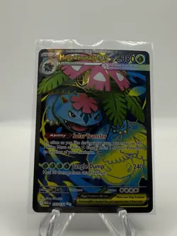 Pokemon TCG Mega Venusaur EX 155/132 Mega Evolution English Card, NM Ultra Rare - Image 1