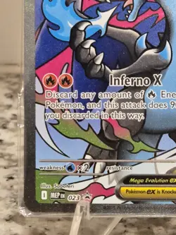 Mega Charizard X EX 023 Promo Me: Mega Evolution Holo Pokemon TCG SEALED - Image 5