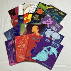 Large Lot of 21 Pokemon Player's Guides Elite Trainer Box (ETB) Booklets - - Image 1