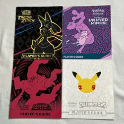 Large Lot of 21 Pokemon Player's Guides Elite Trainer Box (ETB) Booklets - - Image 4