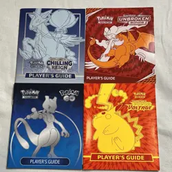Large Lot of 21 Pokemon Player's Guides Elite Trainer Box (ETB) Booklets - - Image 5