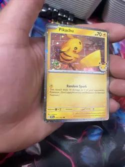 Pikachu 051 /162 Stamped 2026 Pokemon Day 30 Promo TCG W/ SWIRL - Image 4