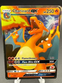 Charizard GX #9/68 Hidden Fates Pokemon TCG NM - Image 1