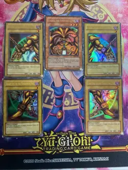 Yugioh Legend Of Blue Eyes Exodia Complete Set 2002 Lob - Image 1