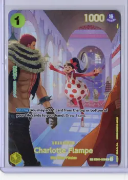 One Piece Charlotte Flampe (SP) (EB01-056/101) EB01 Memorial Collection NM FOIL - Image 1