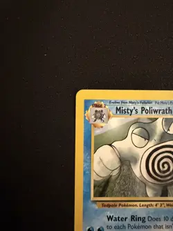 Pokemon TCG Misty's Poliwrath Gym Heroes 31/132 Non-Holo Unlimited Rare LP - Image 3