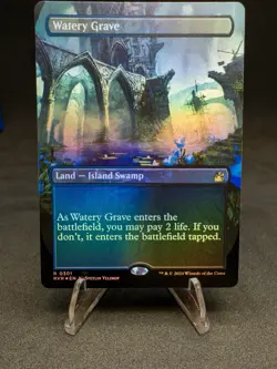 Watery Grave (Borderless) Ravnica Remastered Foil NM - Image 1