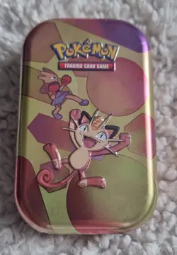 Pokemon TCG Scarlet & Violet 151 Mini Tin (2 packs) - Meowth - NEW / SEALED - Image 1