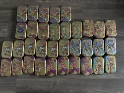 Pokemon TCG Scarlet and Violet 151 Mini Tin Full Set Collection Bulk Lot X 34 - Image 1