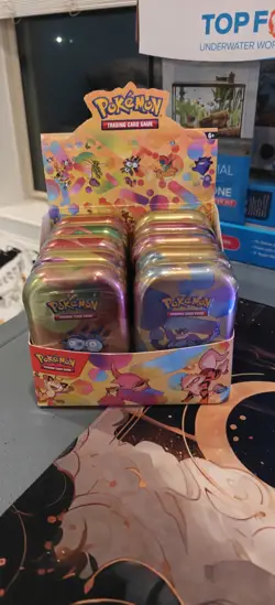 Pokemon TCG Scarlet & Violet 151 Mini Tin Display - 10 Packs 820650863066 - Image 1