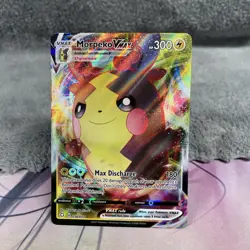 Pokemon Morpeko VMAX TCG Shining Fates Holo Ultra Rare Card 038/072 Mint - Image 1