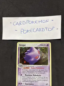 Pokemon Card GENGAR 5/92- EX LA LEGGENDA DI MEW - Ita-Holo-exc! - Image 2