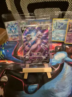 Pokemon TCG Mewtwo v SWSH229 Ultra Rare Black Star Promo Card *SEALED* #2 - Image 1