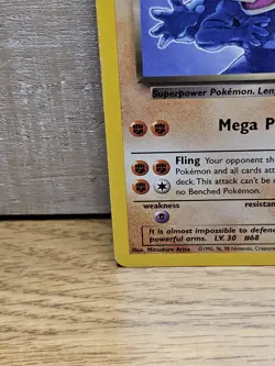 Dark Machamp 27/82 Team Rocket Non-Holo Rare Vintage Pokemon Card TCG - Image 5