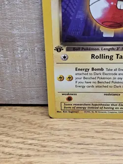 Dark Electrode 1st Edition 34/82 Team Rocket Vintage Non-Holo Pokemon Card TCG - Image 5