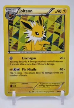 Jolteon BW91 Holo 2013 Black Star Promos Black & White Pokemon Card - Image 1