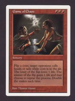 MTG 5th Edition Game of Chaos - Image 1