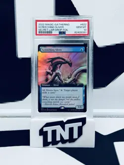 MTG Screeching Sliver - Borderless FOIL - (622) Secret Lair PSA 10 - Image 1