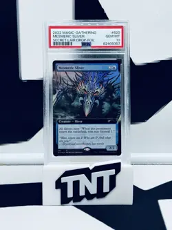 2022 Mesmeric Sliver Foil Extended Art Secret Lair Drop MTG PSA 10 - Image 1