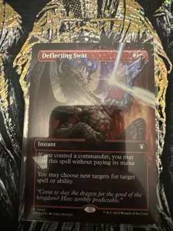 Deflecting Swat (Borderless) Commander Masters Regular - Image 1