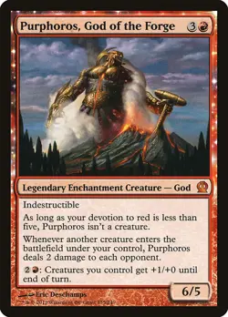 Purphoros, God of the Forge [Theros] Heavily Played - Image 1