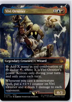 Vivi Ornitier (Borderless) Final Fantasy Regular NM M 0321 - Image 1