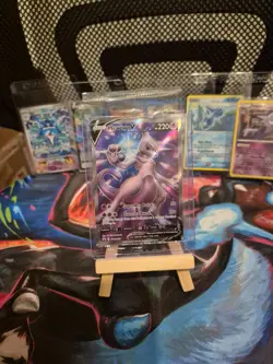Pokemon TCG Mewtwo v SWSH229 Ultra Rare Black Star Promo Card *SEALED* - Image 1