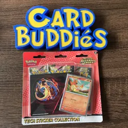 Pokemon TCG Mega Evolution Ascended Heroes Tech Sticker Collection- Red IN STOCK - Image 1