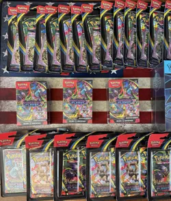 Sealed LOT of Pokemon PHANTASMAL FLAMES - ETB Sleeved Booster Pack Bundle + More - Image 2