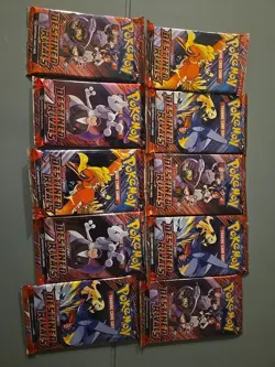 Pokemon TCG Destined Rivals Booster Packs (10 Packs) - Image 1