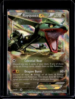 Rayquaza EX - 85/124 - BW Dragons Exalted - Ultra Rare Holo (NM) / Pokemon TCG - Image 1