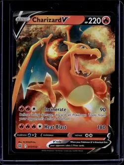 Charizard V 017/172 Brilliant Stars Sword & Shield (NM) / Pokemon TCG - Image 1