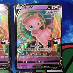 Prize Pack Series Two Pokemon Play! Mew V 113/264 Stamp Promo (1 of 4 Available) - Image 3