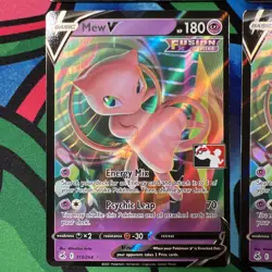Prize Pack Series Two Pokemon Play! Mew V 113/264 Stamp Promo (1 of 4 Available) - Image 5