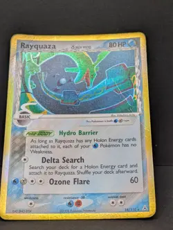 Rayquaza - (Delta Species) 16/110 Holon Phantoms Holo Ultra Rare Pokemon TCG HP - Image 3