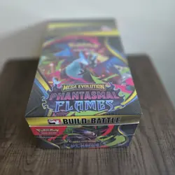 Pokemon TCG Phantasmal Flames - Build And Battle Display Sealed* (10 Box’s) ✅🎁 - Image 1