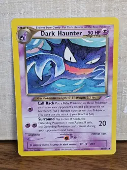 Pokemon TCG Dark Haunter Neo Destiny 36/105 Non Holo - Image 1