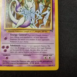 Mewtwo 29/110 Non Holo Legendary Collection WOTC Pokemon TCG - NM - Image 5