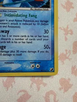 Pokemon Feraligatr 4/115 Holo Rare EX Unseen Forces - Image 5